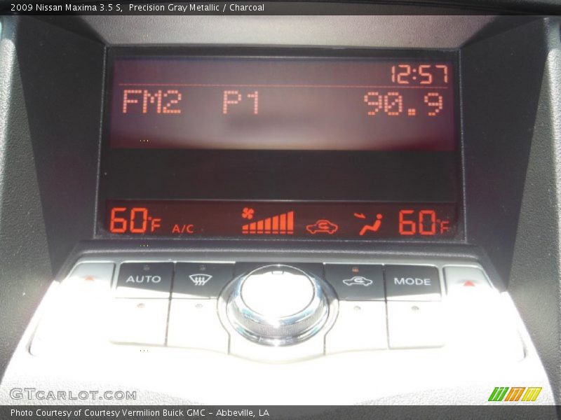 Precision Gray Metallic / Charcoal 2009 Nissan Maxima 3.5 S