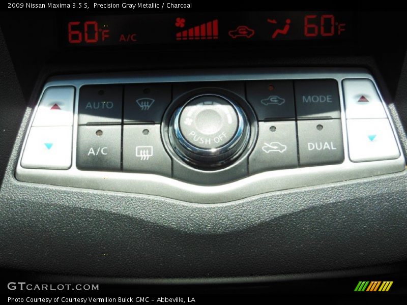 Precision Gray Metallic / Charcoal 2009 Nissan Maxima 3.5 S