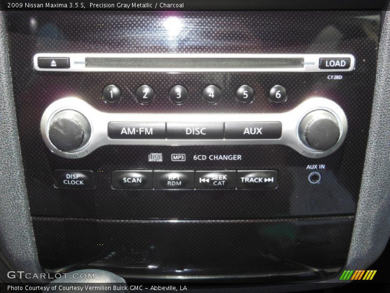 Precision Gray Metallic / Charcoal 2009 Nissan Maxima 3.5 S