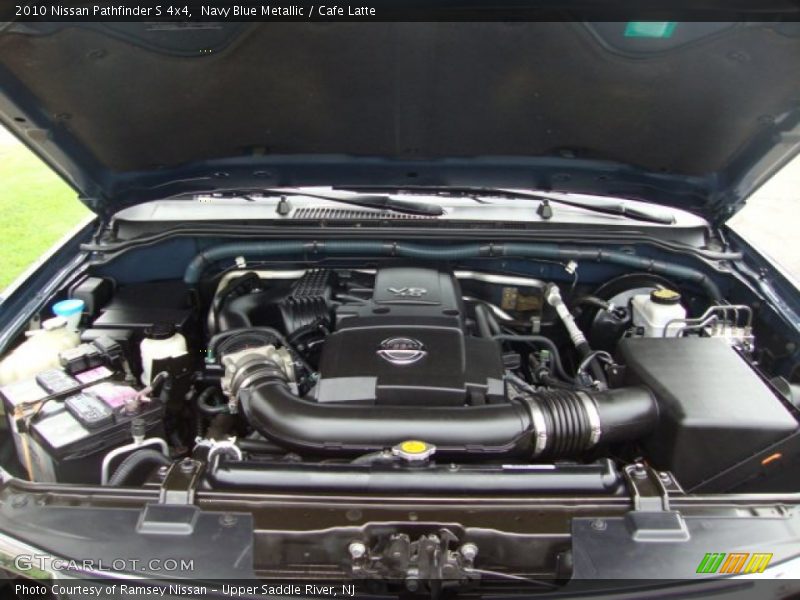Navy Blue Metallic / Cafe Latte 2010 Nissan Pathfinder S 4x4