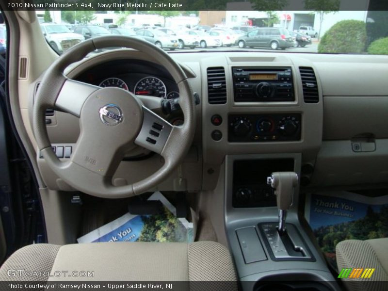 Navy Blue Metallic / Cafe Latte 2010 Nissan Pathfinder S 4x4
