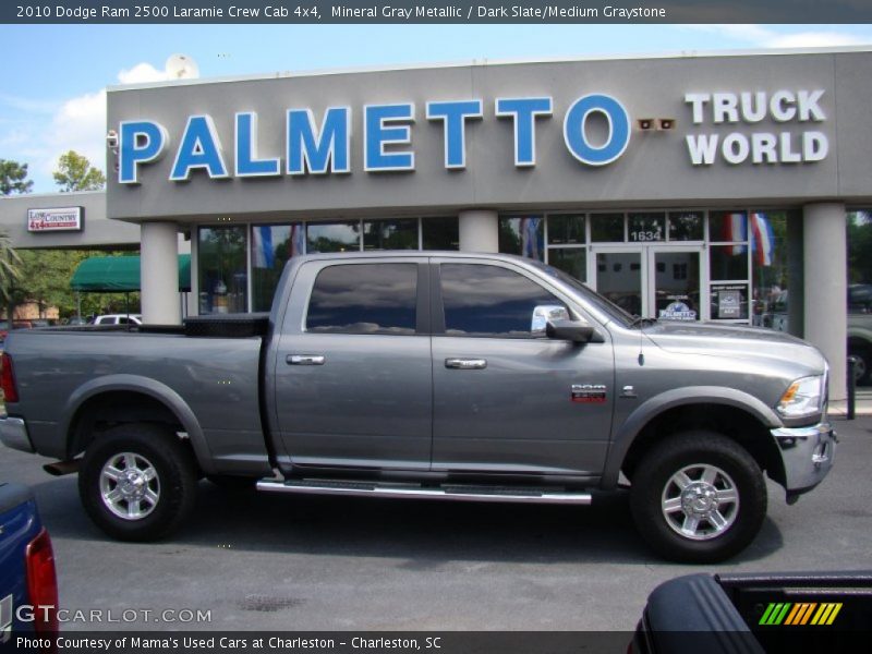 Mineral Gray Metallic / Dark Slate/Medium Graystone 2010 Dodge Ram 2500 Laramie Crew Cab 4x4