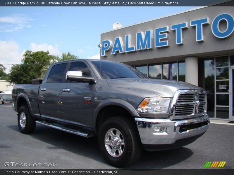 Mineral Gray Metallic / Dark Slate/Medium Graystone 2010 Dodge Ram 2500 Laramie Crew Cab 4x4