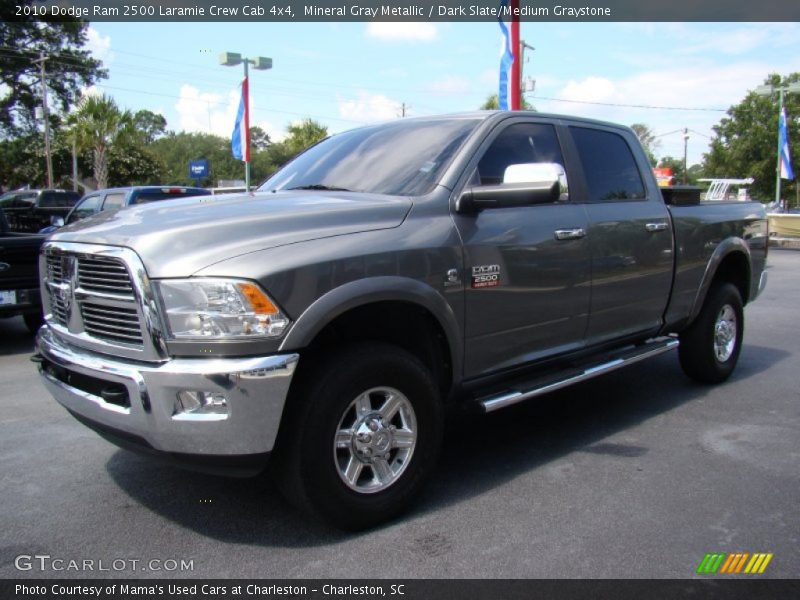 Mineral Gray Metallic / Dark Slate/Medium Graystone 2010 Dodge Ram 2500 Laramie Crew Cab 4x4