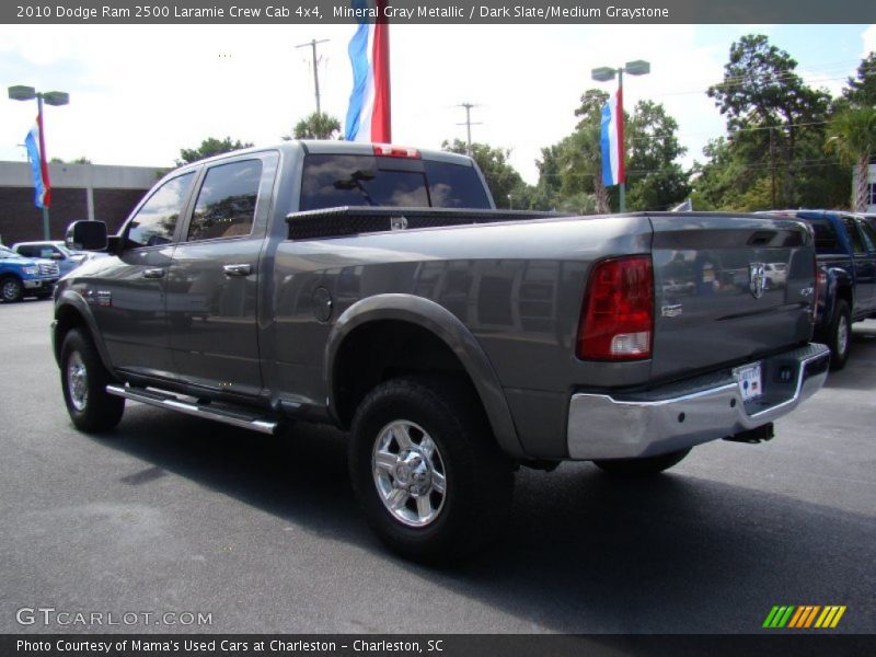 Mineral Gray Metallic / Dark Slate/Medium Graystone 2010 Dodge Ram 2500 Laramie Crew Cab 4x4