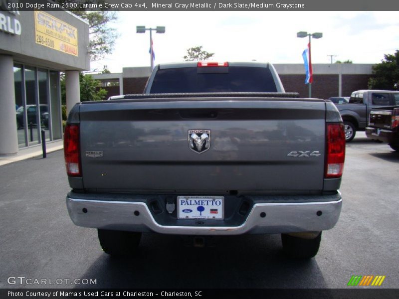Mineral Gray Metallic / Dark Slate/Medium Graystone 2010 Dodge Ram 2500 Laramie Crew Cab 4x4