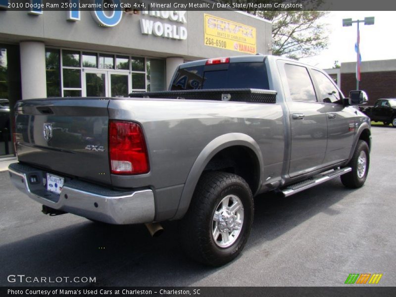 Mineral Gray Metallic / Dark Slate/Medium Graystone 2010 Dodge Ram 2500 Laramie Crew Cab 4x4