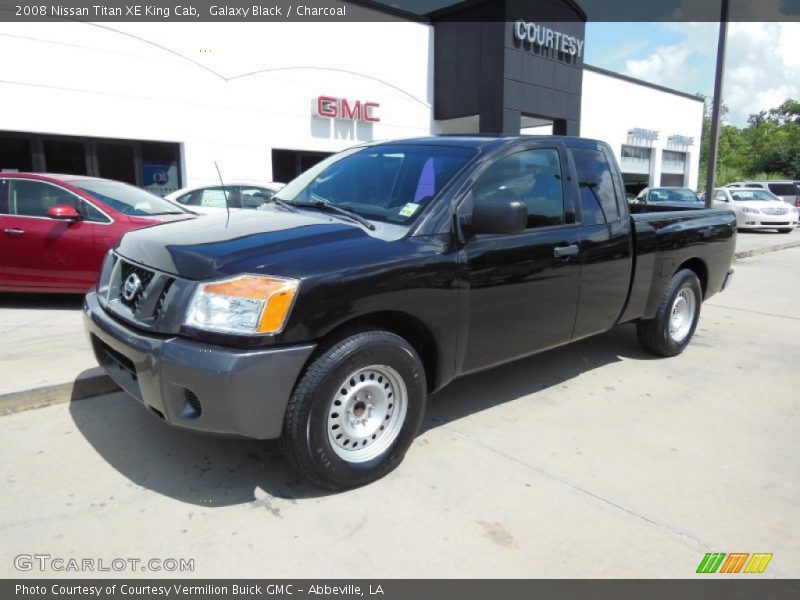 Galaxy Black / Charcoal 2008 Nissan Titan XE King Cab