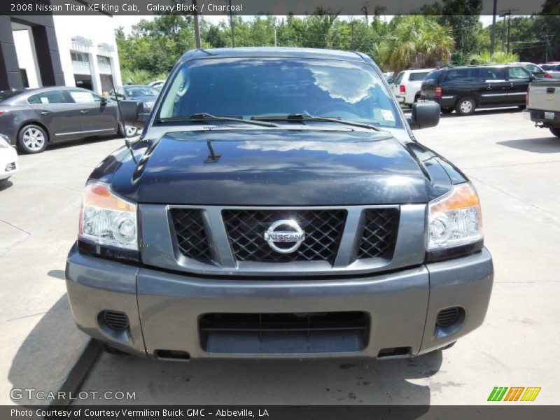 Galaxy Black / Charcoal 2008 Nissan Titan XE King Cab