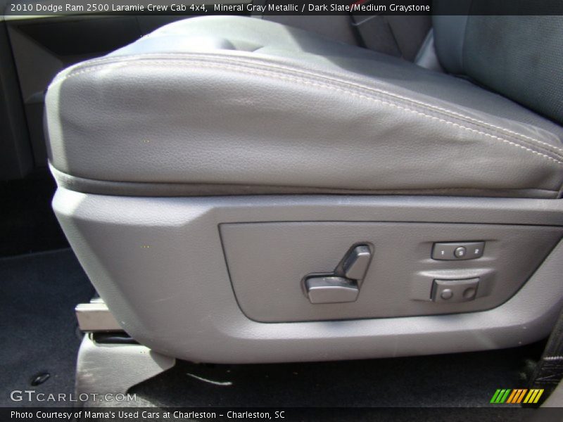 Mineral Gray Metallic / Dark Slate/Medium Graystone 2010 Dodge Ram 2500 Laramie Crew Cab 4x4