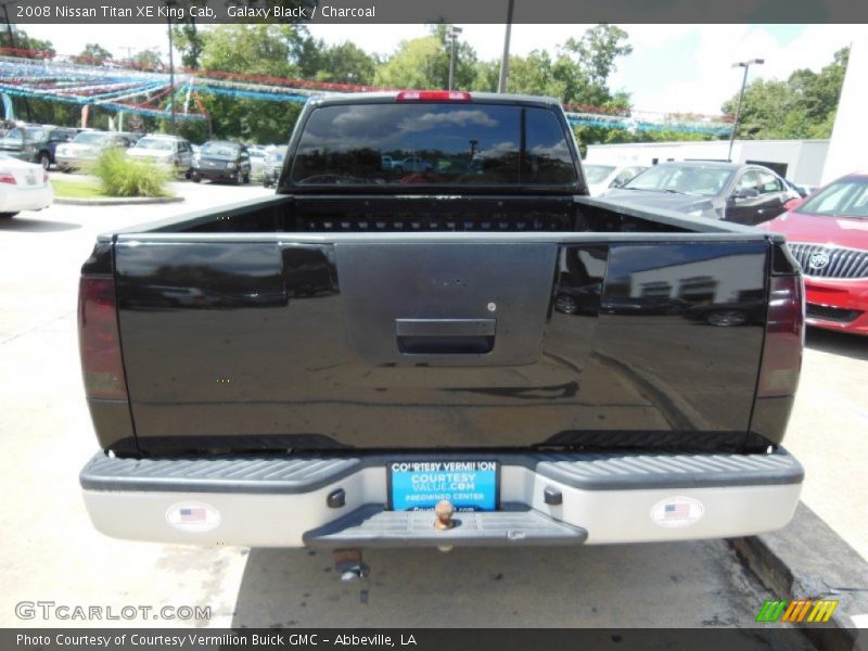 Galaxy Black / Charcoal 2008 Nissan Titan XE King Cab