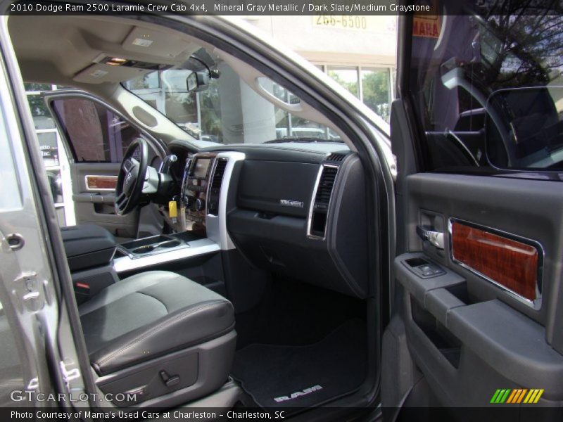 Mineral Gray Metallic / Dark Slate/Medium Graystone 2010 Dodge Ram 2500 Laramie Crew Cab 4x4