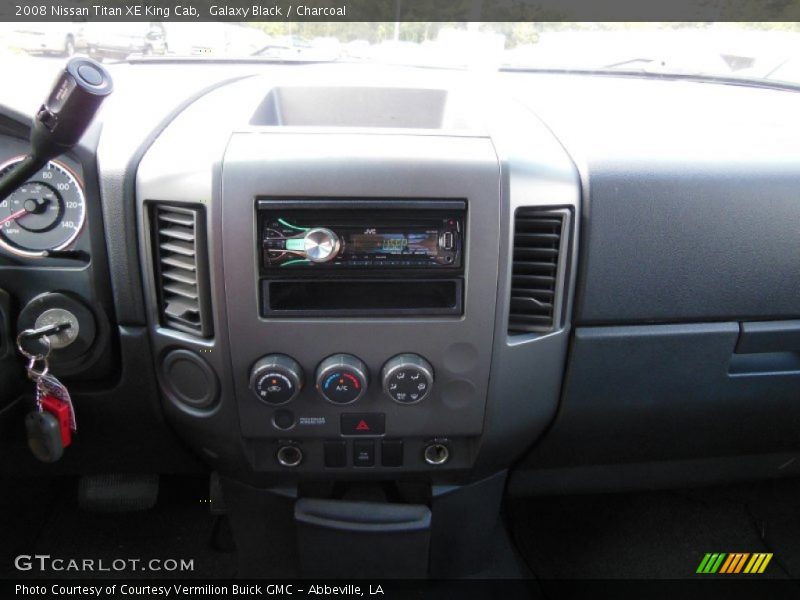Galaxy Black / Charcoal 2008 Nissan Titan XE King Cab
