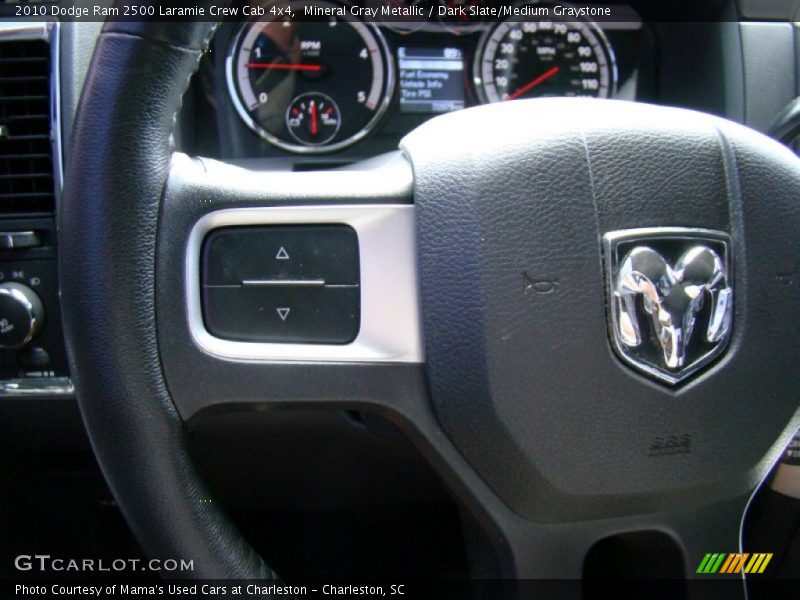 Mineral Gray Metallic / Dark Slate/Medium Graystone 2010 Dodge Ram 2500 Laramie Crew Cab 4x4