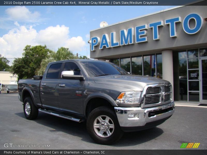 Mineral Gray Metallic / Dark Slate/Medium Graystone 2010 Dodge Ram 2500 Laramie Crew Cab 4x4