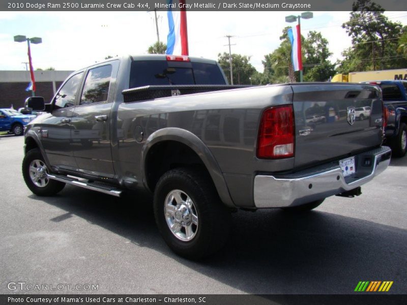 Mineral Gray Metallic / Dark Slate/Medium Graystone 2010 Dodge Ram 2500 Laramie Crew Cab 4x4