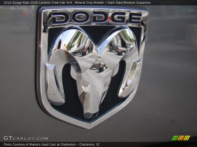 Mineral Gray Metallic / Dark Slate/Medium Graystone 2010 Dodge Ram 2500 Laramie Crew Cab 4x4
