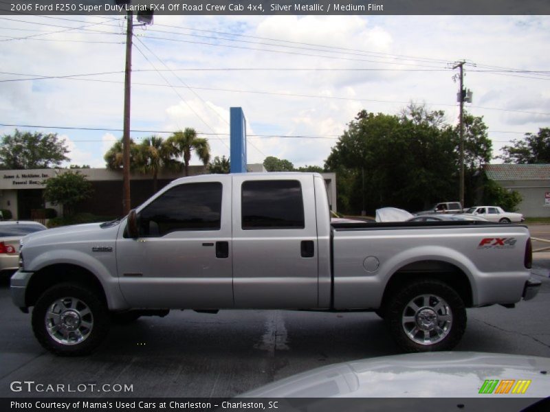 Silver Metallic / Medium Flint 2006 Ford F250 Super Duty Lariat FX4 Off Road Crew Cab 4x4