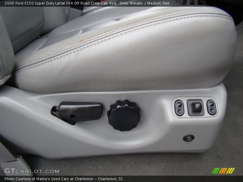 Silver Metallic / Medium Flint 2006 Ford F250 Super Duty Lariat FX4 Off Road Crew Cab 4x4