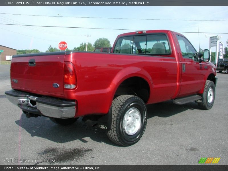 Toreador Red Metallic / Medium Flint 2002 Ford F350 Super Duty XL Regular Cab 4x4