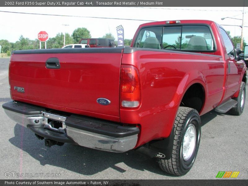 Toreador Red Metallic / Medium Flint 2002 Ford F350 Super Duty XL Regular Cab 4x4