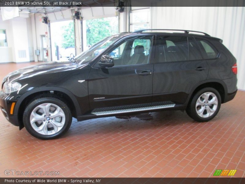 Jet Black / Black 2013 BMW X5 xDrive 50i