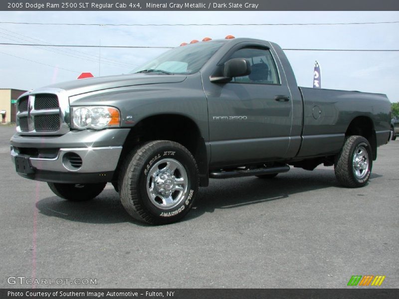 Mineral Gray Metallic / Dark Slate Gray 2005 Dodge Ram 2500 SLT Regular Cab 4x4