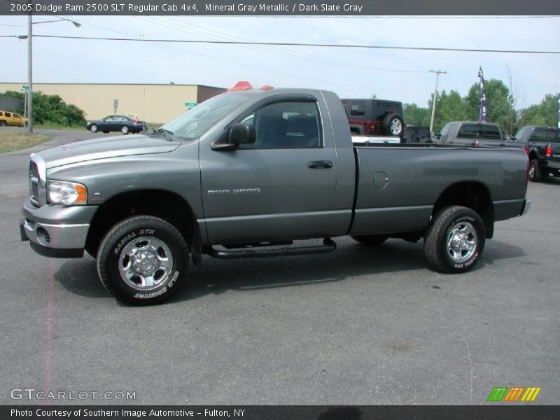 Mineral Gray Metallic / Dark Slate Gray 2005 Dodge Ram 2500 SLT Regular Cab 4x4