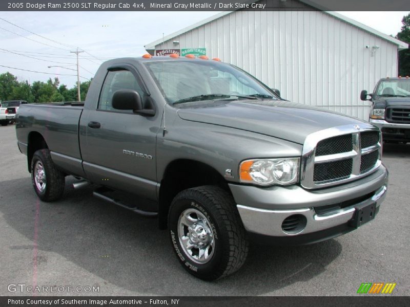 Mineral Gray Metallic / Dark Slate Gray 2005 Dodge Ram 2500 SLT Regular Cab 4x4