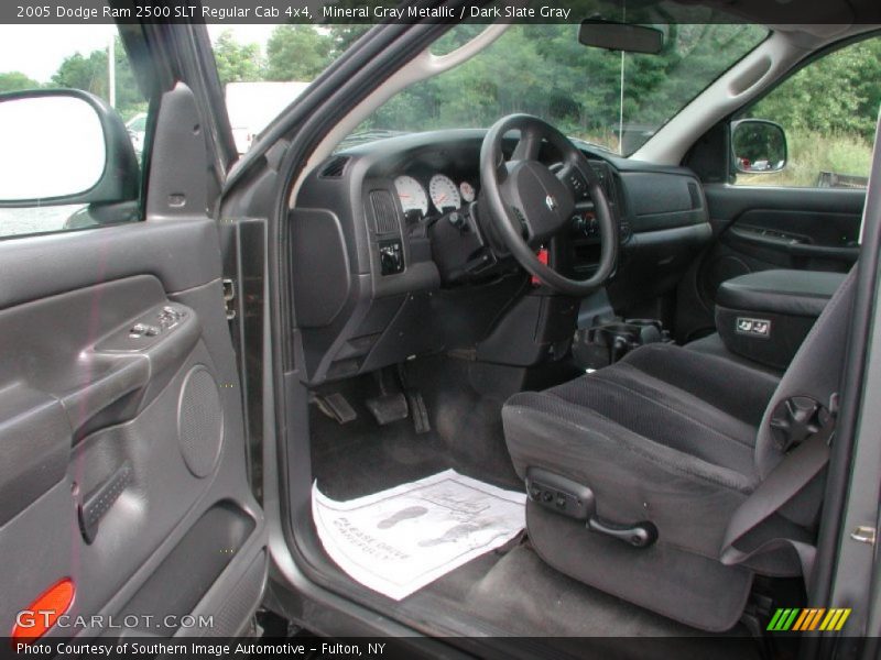 Mineral Gray Metallic / Dark Slate Gray 2005 Dodge Ram 2500 SLT Regular Cab 4x4