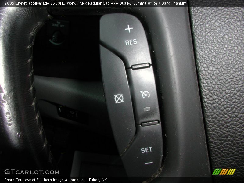 Summit White / Dark Titanium 2009 Chevrolet Silverado 3500HD Work Truck Regular Cab 4x4 Dually