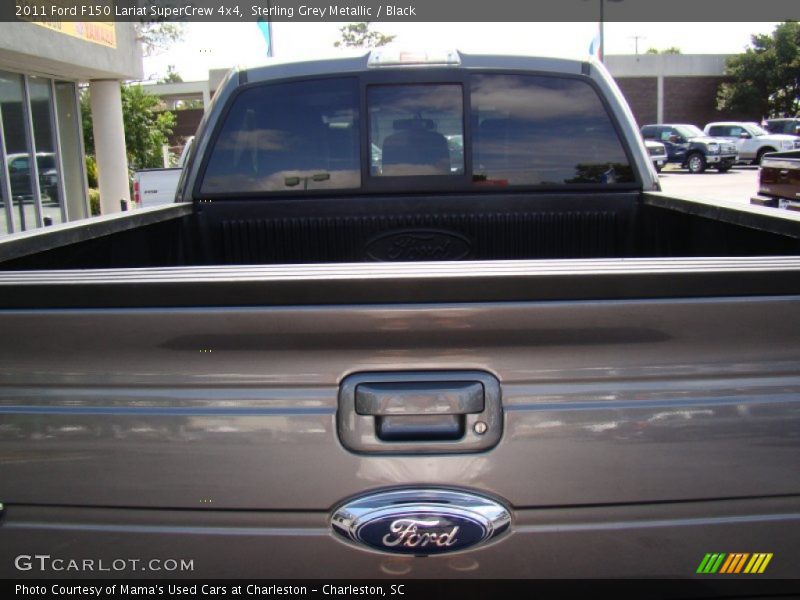 Sterling Grey Metallic / Black 2011 Ford F150 Lariat SuperCrew 4x4