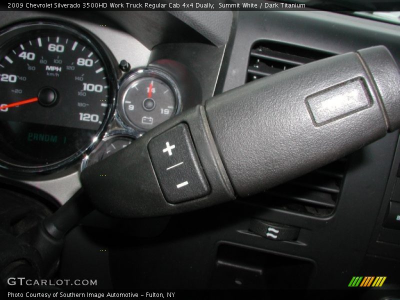 Summit White / Dark Titanium 2009 Chevrolet Silverado 3500HD Work Truck Regular Cab 4x4 Dually