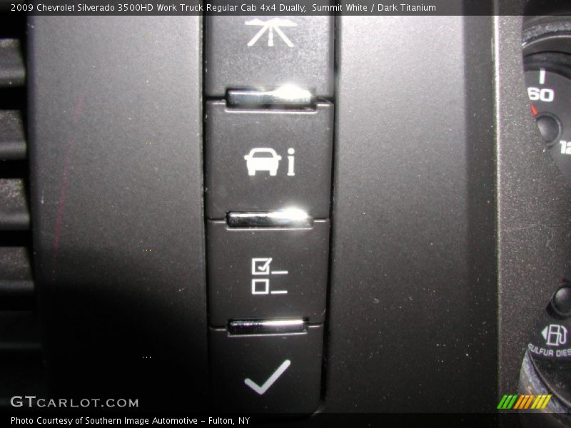 Summit White / Dark Titanium 2009 Chevrolet Silverado 3500HD Work Truck Regular Cab 4x4 Dually