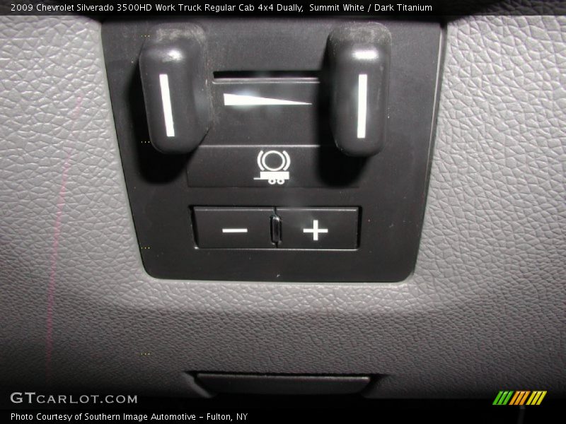 Summit White / Dark Titanium 2009 Chevrolet Silverado 3500HD Work Truck Regular Cab 4x4 Dually