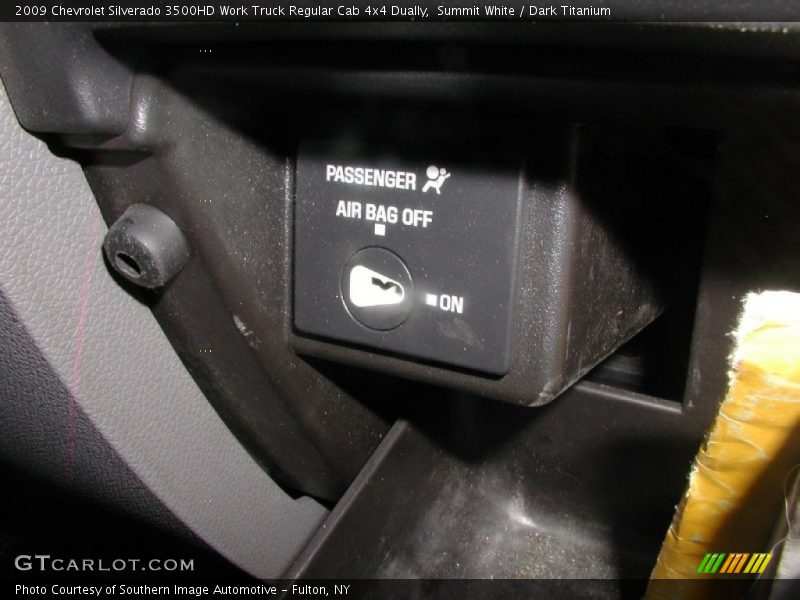 Summit White / Dark Titanium 2009 Chevrolet Silverado 3500HD Work Truck Regular Cab 4x4 Dually