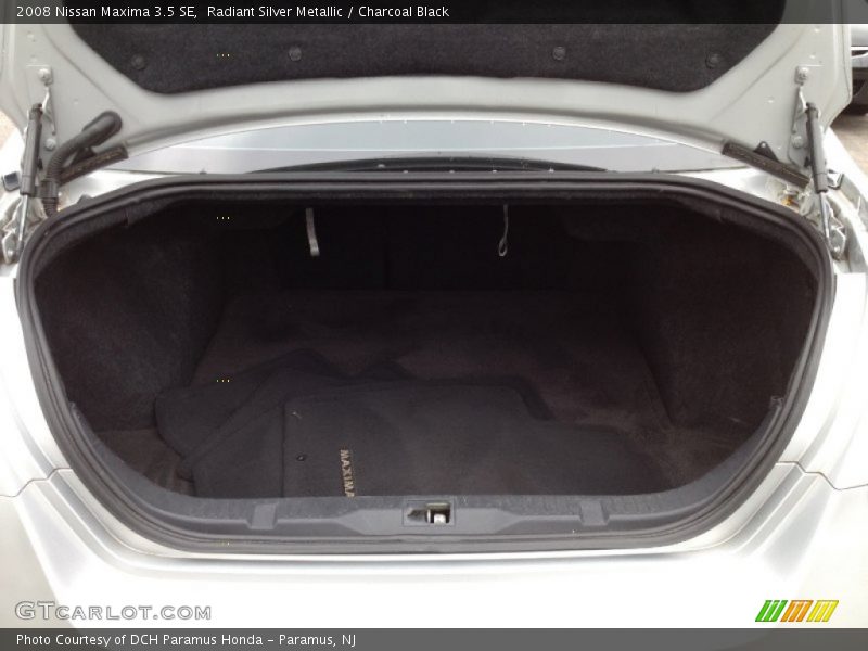 Radiant Silver Metallic / Charcoal Black 2008 Nissan Maxima 3.5 SE