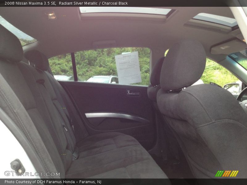 Radiant Silver Metallic / Charcoal Black 2008 Nissan Maxima 3.5 SE