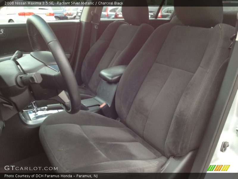 Radiant Silver Metallic / Charcoal Black 2008 Nissan Maxima 3.5 SE