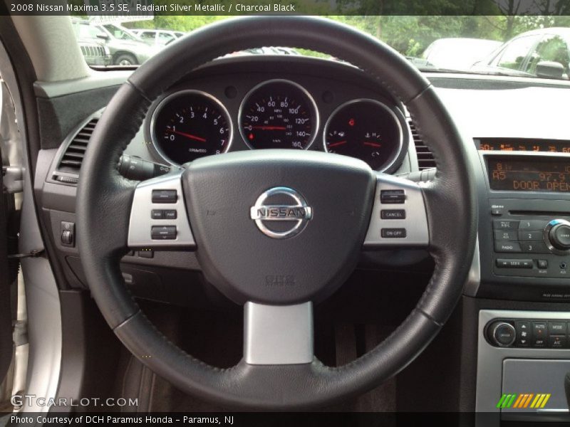 Radiant Silver Metallic / Charcoal Black 2008 Nissan Maxima 3.5 SE