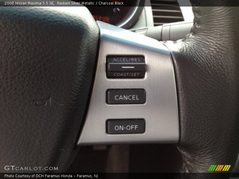 Radiant Silver Metallic / Charcoal Black 2008 Nissan Maxima 3.5 SE