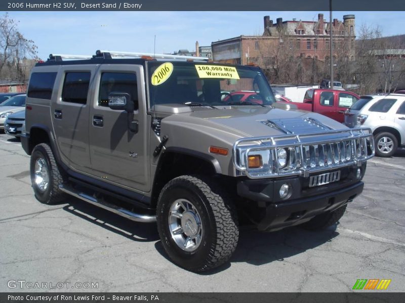 Desert Sand / Ebony 2006 Hummer H2 SUV