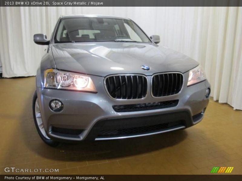 Space Gray Metallic / Mojave 2013 BMW X3 xDrive 28i