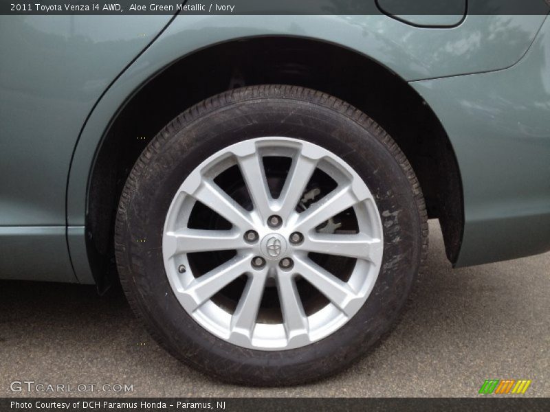 Aloe Green Metallic / Ivory 2011 Toyota Venza I4 AWD