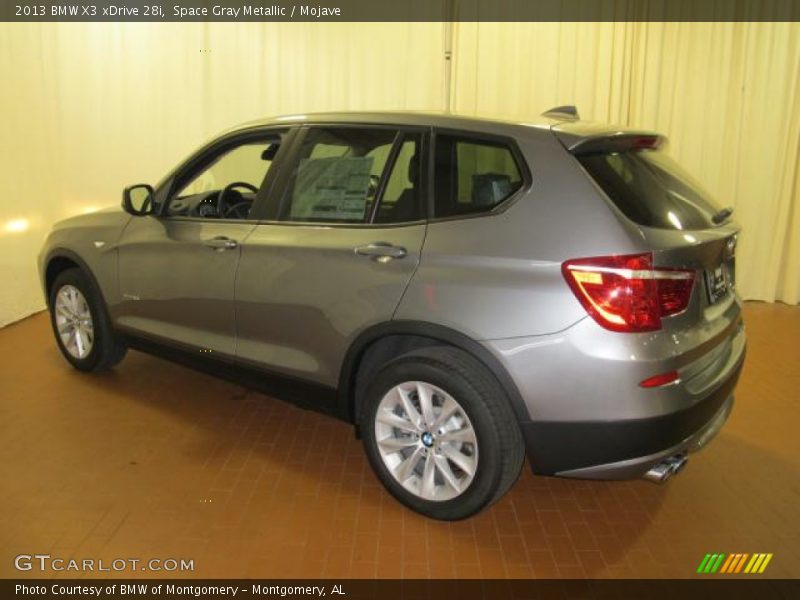 Space Gray Metallic / Mojave 2013 BMW X3 xDrive 28i