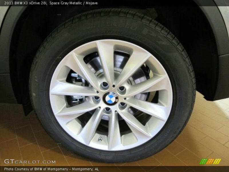  2013 X3 xDrive 28i Wheel