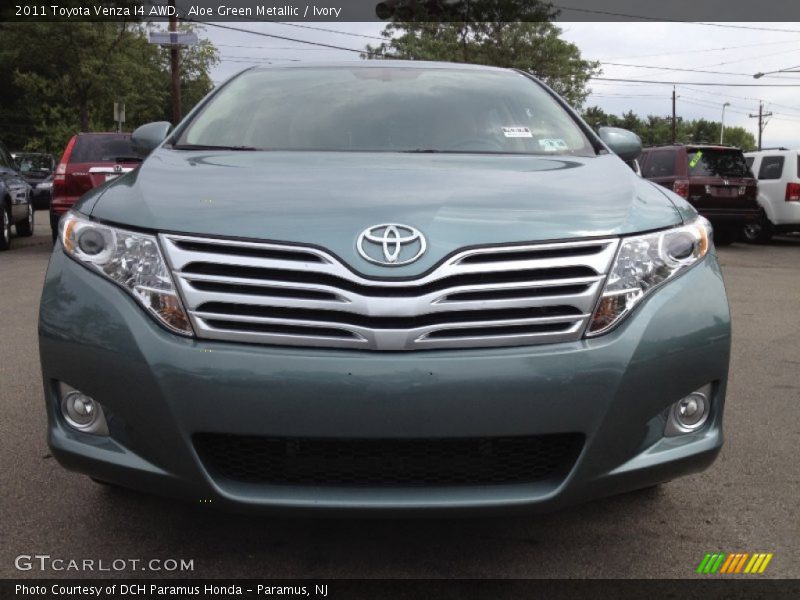 Aloe Green Metallic / Ivory 2011 Toyota Venza I4 AWD