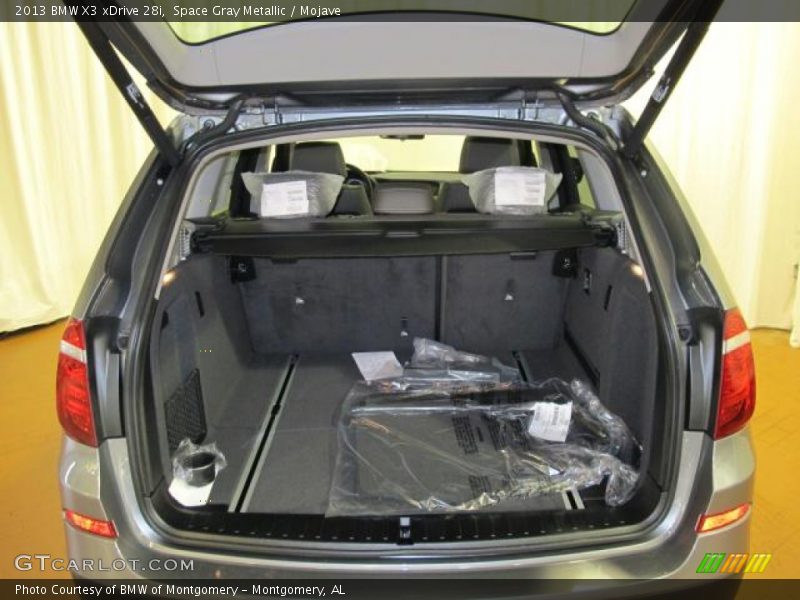  2013 X3 xDrive 28i Trunk
