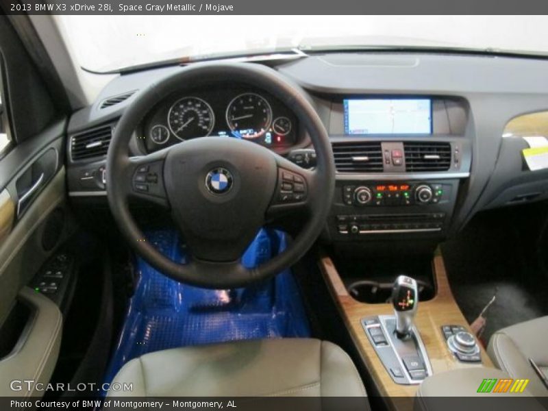 Dashboard of 2013 X3 xDrive 28i
