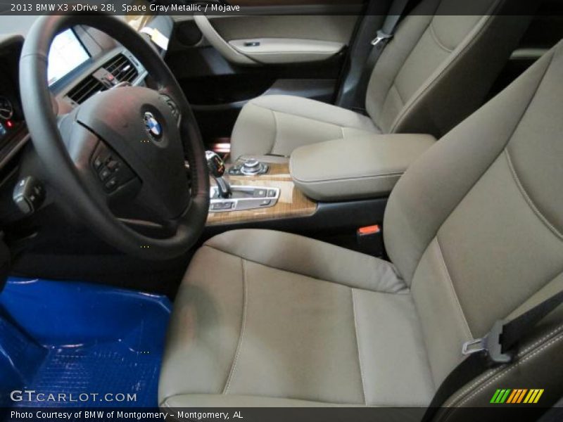 Front Seat of 2013 X3 xDrive 28i